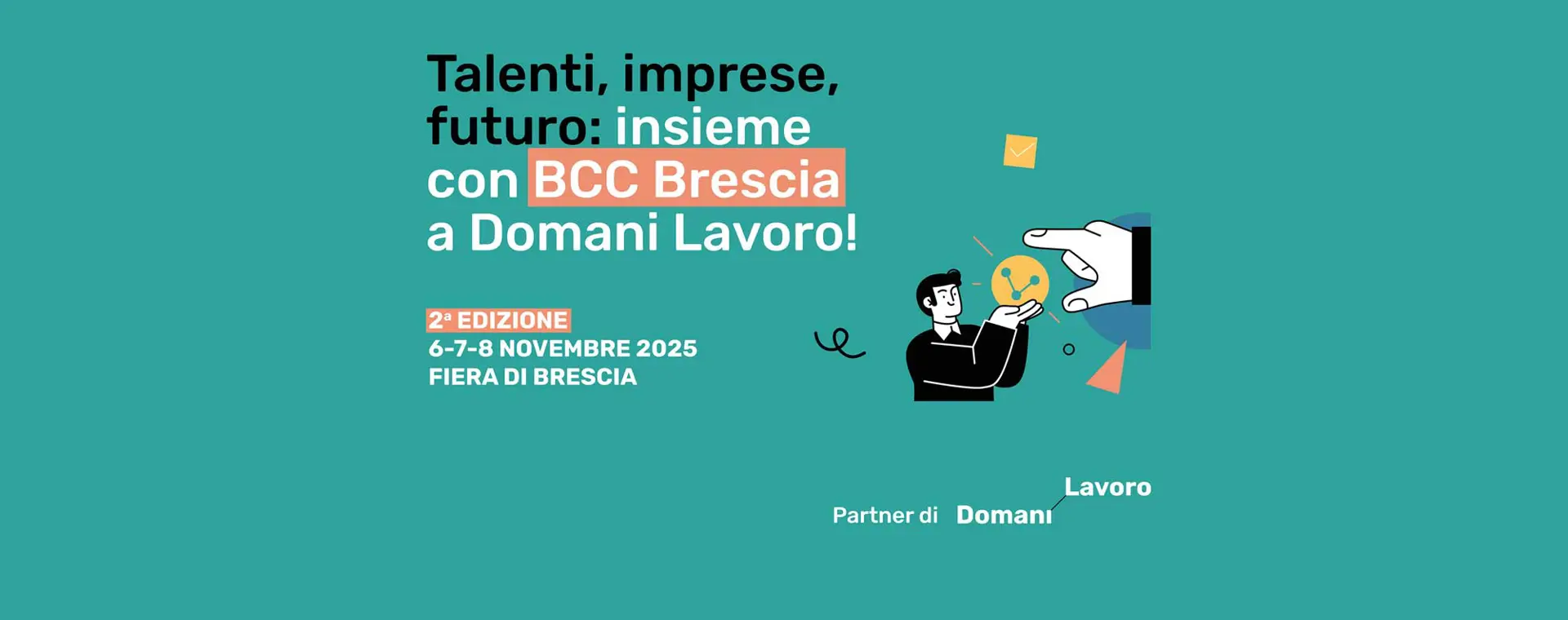 Siamo Sostenitori Ufficiali di DOMANI LAVORO
